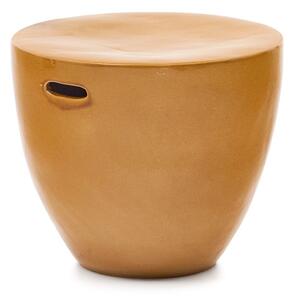 Okrągły ceramiczny stolik ogrodowy ø 46 cm Mesquida – Kave Home