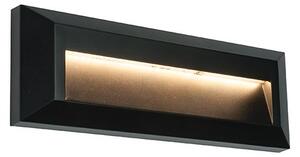 Kinkiet Severus - czarny, LED, IP65