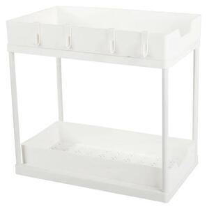 Verk 27353 Wysuwany organizer kuchenny z haczykami biały