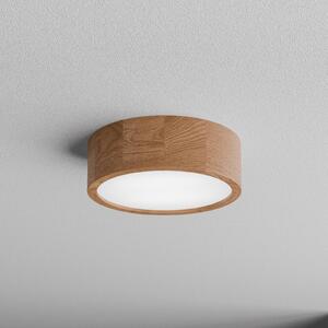 Lampa sufitowa Cleo DR275, IP20, czujnik ruchu, Ø 28 cm, drewno dębowe DR275 TEMAR LIGHTING, jasne drewno, salon / jadalnia, drewno