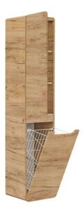Szafka łazienkowa ARUBA CRAFT 804 35 cm dąb craft z koszem