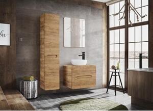 Szafka łazienkowa ARUBA CRAFT 804 35 cm dąb craft z koszem