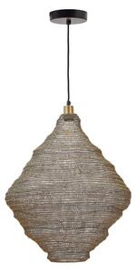 Lampa wisząca w kolorze złota z metalowym kloszem ø 48,5 cm Sarraco – Kave Home