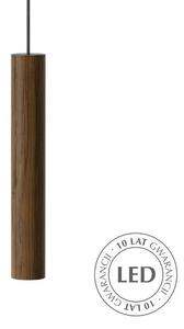 Drewniana lampa wisząca Chimes - Umage, ciemny dąb
