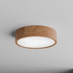 Lampa sufitowa Cleo DR375, IP20, czujnik ruchu, Ø 38 cm, drewno dębowe DR375 TEMAR LIGHTING, jasne drewno, salon / jadalnia, drewno