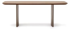 Brązowy stół w dekorze orzecha 100x200 cm Litto – Kave Home