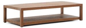 Stolik z litego drewna tekowego 70x150 cm Sashi – Kave Home