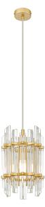 Lampa wisząca złota ALEXANDRIA 19 cm