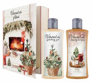 Bohemia Gifts Zestaw kosmetyczny - Kartka świąteczna