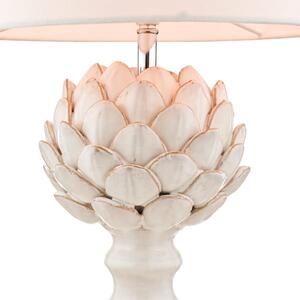 Ceramiczna lampa stołowa Laura Ashley Artichoke z abażurem