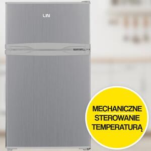 Lodówka LIN LI-EF2-11 85cm Srebrna
