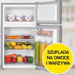 Lodówka LIN LI-EF2-11 85cm Srebrna