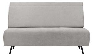 Jasnoszara rozkładana sofa 87 cm Mallory – Støraa