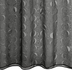 Firana gotowa EUROFIRANY Debora 140 x 250 cm Czarny