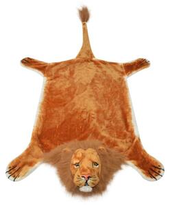Pluszowy dywan, lew, brązowy, 205 cm