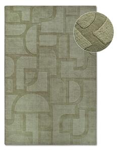 Zielony wełniany dywan tkany ręcznie 80x150 cm Alexis – Villeroy&Boch