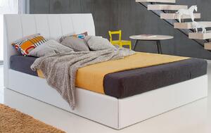 Łóżko tapicerowane Casa : Rozmiar - 200x200, Grupa tkanin - GRUPA I, Pojemnik na pościel - Nie