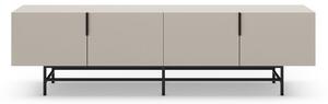 Kremowa szafka pod TV 200x54,5 cm Eldia – Marckeric