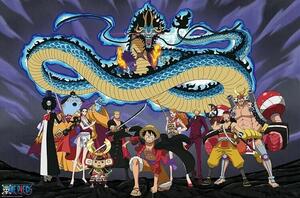 Plakat, Obraz One Piece - The Crew vs Kaido