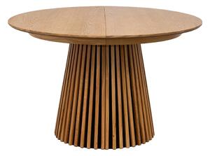 Okrągły rozkładany stół z blatem w dekorze dębu ø 120 cm Osaka – House Nordic