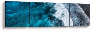 Obraz - Fale na morzu (170x50 cm)