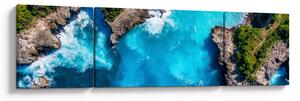 Obraz - Zatoka na Bali (170x50 cm)