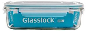 Pojemnik szklany GLASSLOCK MCRB-200 2 L Przezroczysto-niebieski