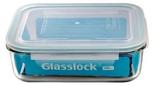 Pojemnik szklany GLASSLOCK MCRB-200 2 L Przezroczysto-niebieski