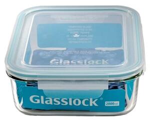 Pojemnik szklany GLASSLOCK MCRB-200 2 L Przezroczysto-niebieski