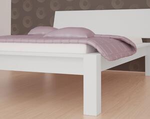 Łóżko drewniane Evita : Rozmiar - 180x200, Wybarwienie drewna - Buk biały, Rodzaj drewna - Buk