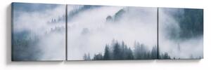 Obraz - Drzewa we mgle (170x50 cm)