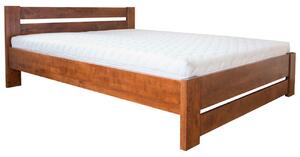 Łóżko drewniane Emerald : Rozmiar - 90x200, Pojemnik na pościel - Tak, Rodzaj drewna - Olcha, Wybarwienie drewna - Olcha naturalna