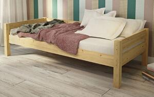 Łóżko drewniane Venus : Rozmiar - 90x200, Rodzaj drewna - Sosna, Wybarwienie drewna - Sosna naturalna