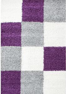 Fioletowo-szary dywan 80x150 cm Life – Ayyildiz Carpets