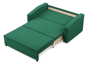Sofa z funkcjÄ spania, BLOM, velvet, 148x87x90 cm, butelkowa zieleÅ | TYLETEGOTU
