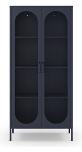 Ciemnoniebieska szafka 80x170 cm Diora – Marckeric
