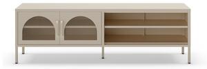 Kremowa szafka pod TV 160x50 cm Diora – Marckeric