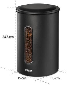 Pojemnik stalowy XAVAX Barista 111262 3.6 l Czarny