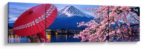 Obraz - Widok na szczyt, Japonia (170x50 cm)