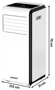 Klimatyzator przenośny PRIME3 SAC51 Sterowanie smartfonem Timer Tryb Nocny