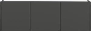 Antracytowa szafka pod TV 138x45 cm Piana – Germania