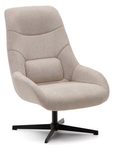 Beżowy fotel Celida – Kave Home