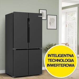 Lodówka BOSCH KFN96AXEA Side by Side No Frost 183cm Ciemna Inox