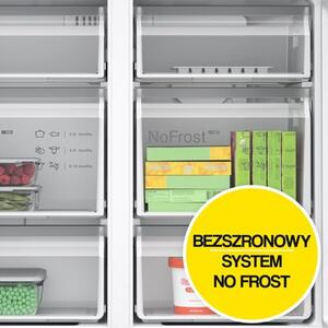 Lodówka BOSCH KFN96AXEA Side by Side No Frost 183cm Ciemna Inox