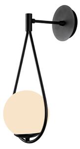 Czarny kinkiet ø 15 cm Arch – Squid Lighting