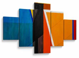 Obraz - Geometria (125x70 cm)