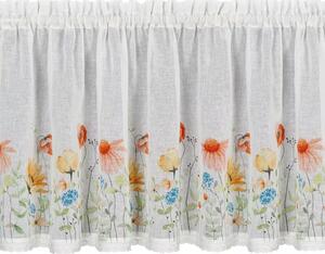 Firana gotowa EUROFIRANY Nati 150 x 60 cm BiaÅy