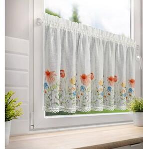 Firana gotowa EUROFIRANY Nati 150 x 60 cm BiaÅy