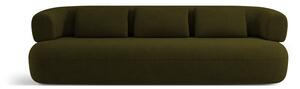 Zielona sofa z materiału bouclé 226 cm Jenny – Micadoni Home