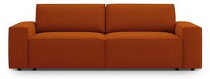 Ceglasta rozkładana sofa 247 cm Jodie – Micadoni Home